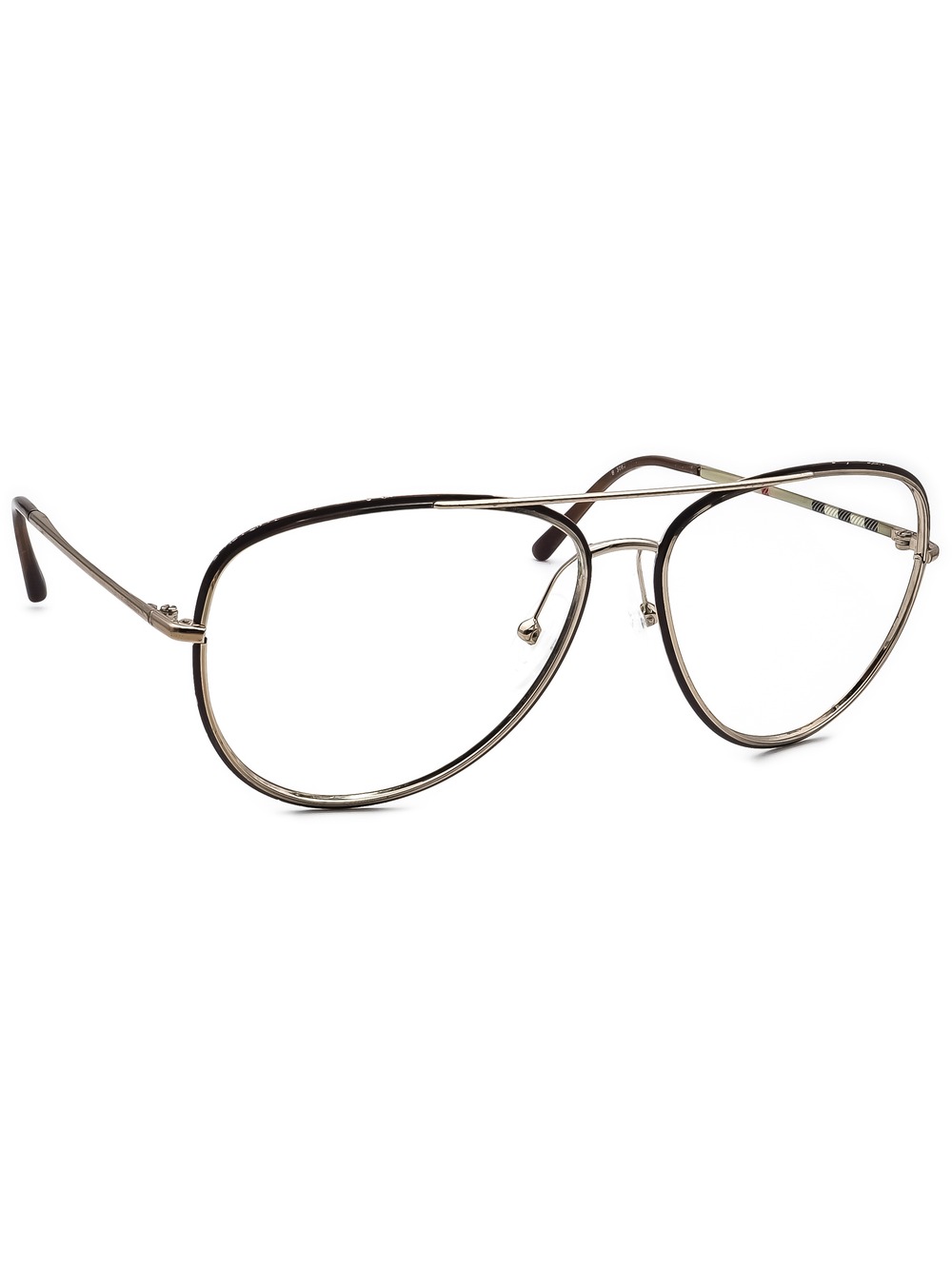 Burberry B 3062 Brown/Gold Sunglasses (no lenses)